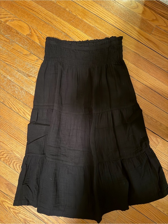 GAP Dresses & Skirts - GAP Black Smocked Waist Tiered Maxi Skirt